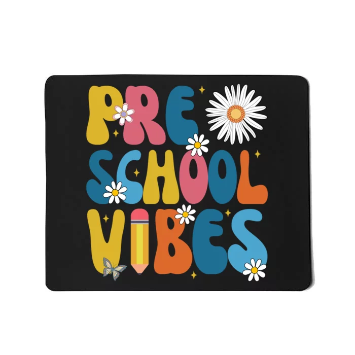 Pre School Vibes Back To School Gift Mousepad