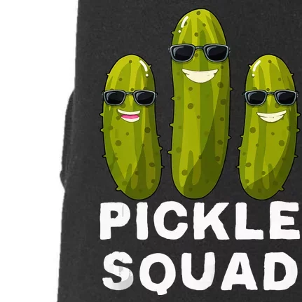 Pickle Squad Vegan Dill Pickle Costume Adult Pickle Squad Tank Top Doggie 3-End Fleece Hoodie