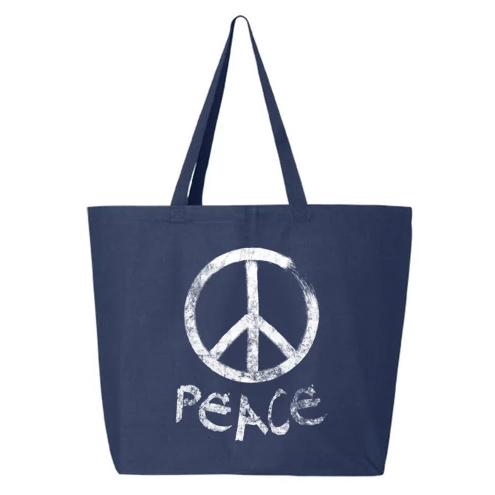 Peace Sign (Vintage) Gift 25L Jumbo Tote