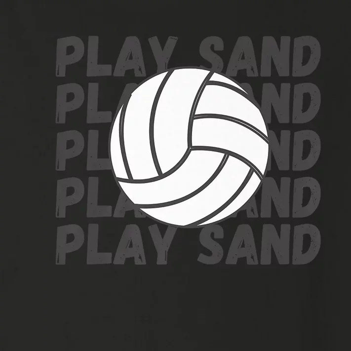 Play Sand Volleyball Toddler Long Sleeve Shirt