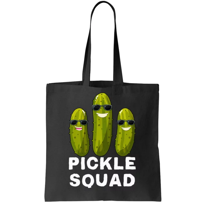 Pickle Squad Vegan Dill Pickle Costume Adult Pickle Squad Tote Bag