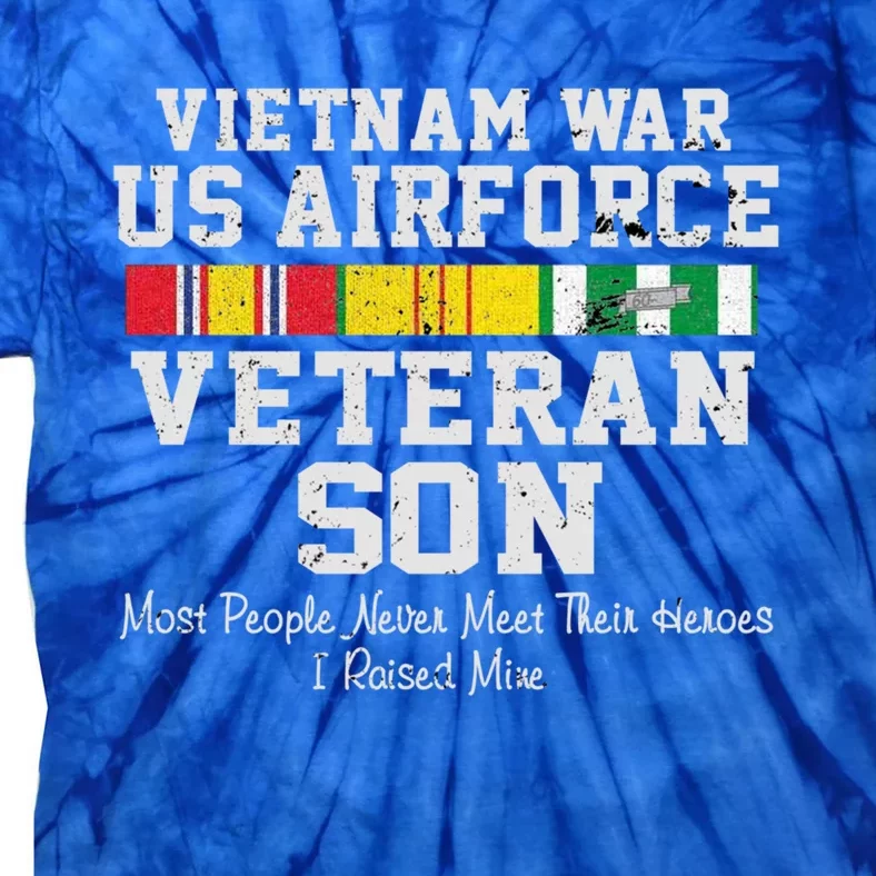 Proud Son Vietnam War Veteran Son Veteran's Day Gift Tie-Dye T-Shirt