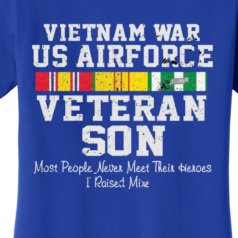 Proud Son Vietnam War Veteran Son Veteran's Day Gift Women's T-Shirt