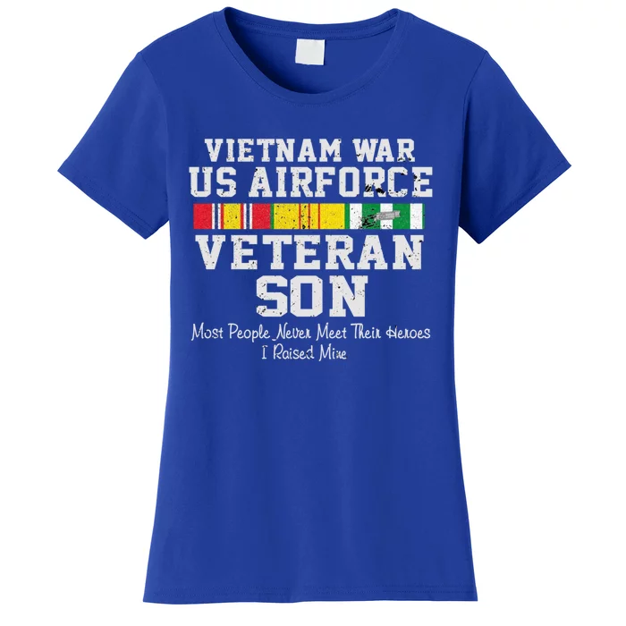 Proud Son Vietnam War Veteran Son Veteran's Day Gift Women's T-Shirt