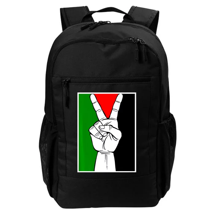 Palestine Support Victory Symbol Free Palestine Palestinian Daily Commute Backpack