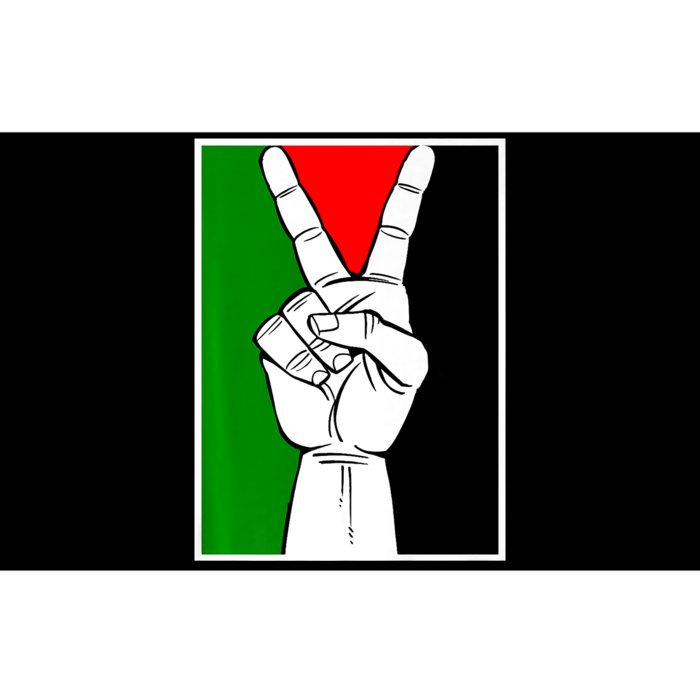 Palestine Support Victory Symbol Free Palestine Palestinian Bumper Sticker