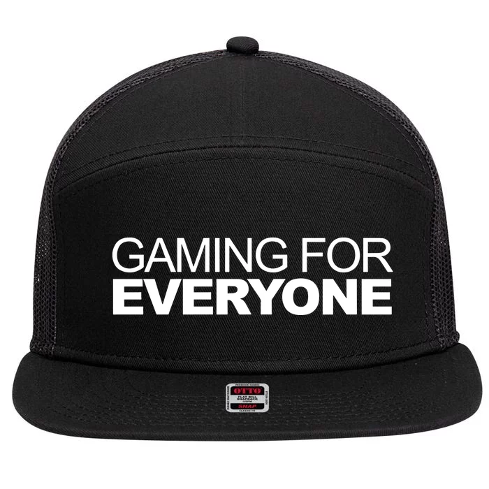 Phil Spencer Wearing Gaming For Everyone 7 Panel Mesh Trucker Snapback Hat