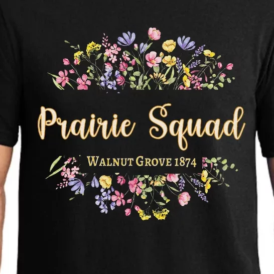 Prairie Squad Walnut Grove Minnesota Mn Usa Wildflowers Pajama Set