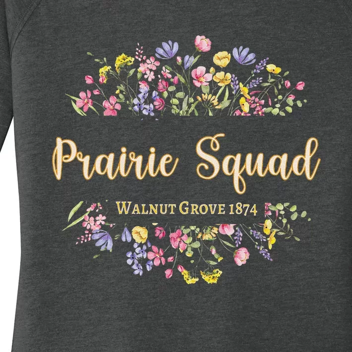 Prairie Squad Walnut Grove Minnesota Mn Usa Wildflowers Women's Perfect Tri Tunic Long Sleeve Shirt