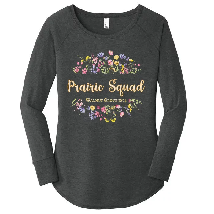 Prairie Squad Walnut Grove Minnesota Mn Usa Wildflowers Women's Perfect Tri Tunic Long Sleeve Shirt