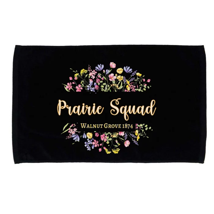 Prairie Squad Walnut Grove Minnesota Mn Usa Wildflowers Microfiber Hand Towel