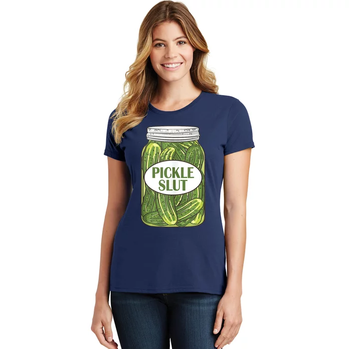 Pickle Slut Who Loves Pickles Apaprel Women's T-Shirt