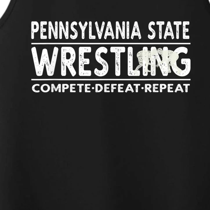 Pennsylvania State Wrestling Compete, Defeat, Repeat Performance Tank