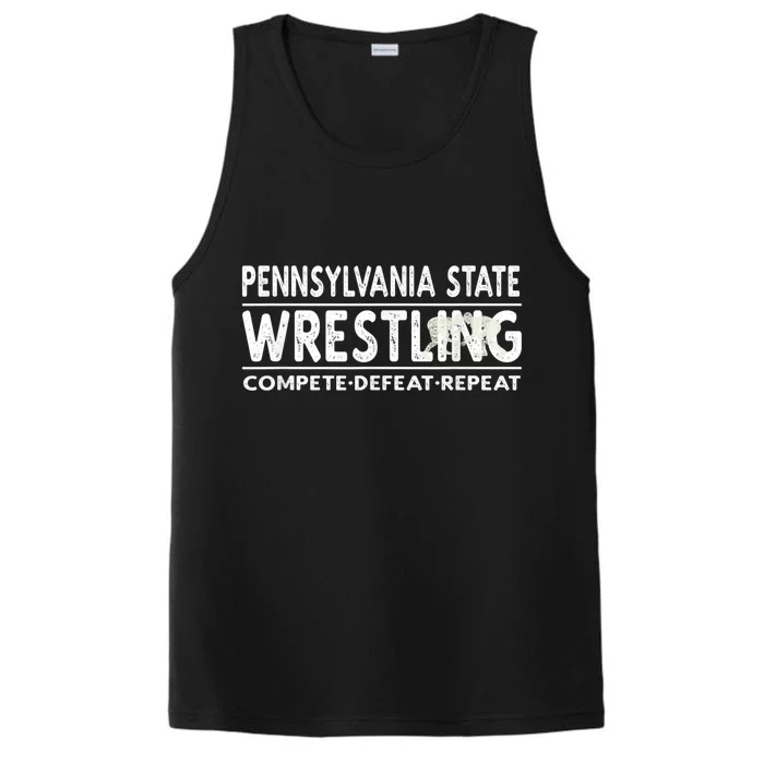 Pennsylvania State Wrestling Compete, Defeat, Repeat Performance Tank