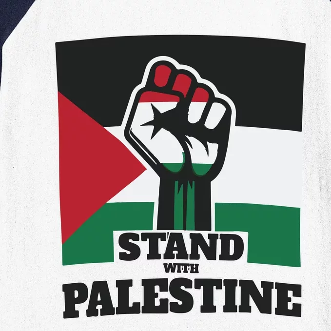 Palestine Stand With Palestine Pray For Palestine Baseball Sleeve Shirt