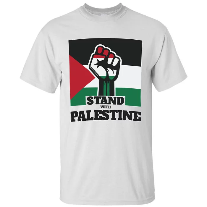 Palestine Stand With Palestine Pray For Palestine Tall T-Shirt