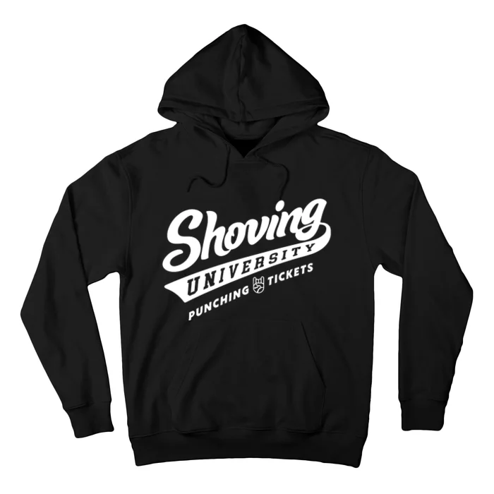 Paul Skenes Wearing Shoving University Punching Tickets Hoodie