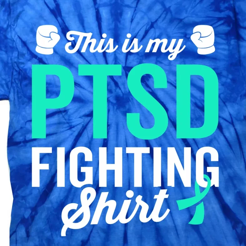 Ptsd Stress Warrior Survivor Awareness Get Well Recovery Cute Gift Tie-Dye T-Shirt