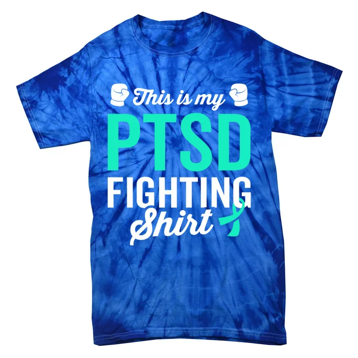 Ptsd Stress Warrior Survivor Awareness Get Well Recovery Cute Gift Tie-Dye T-Shirt