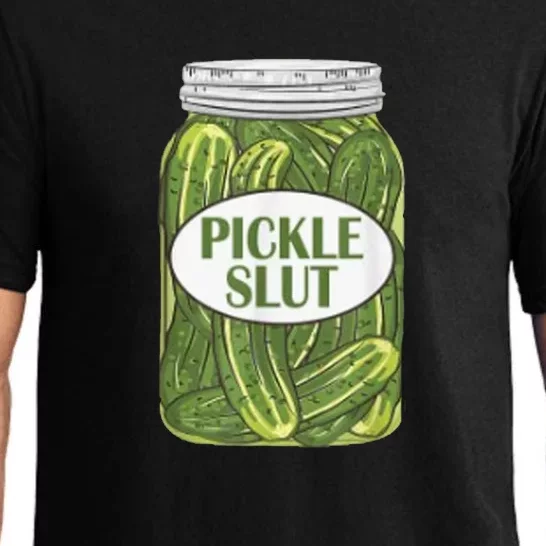 Pickle Slut Who Loves Pickles Pajama Set