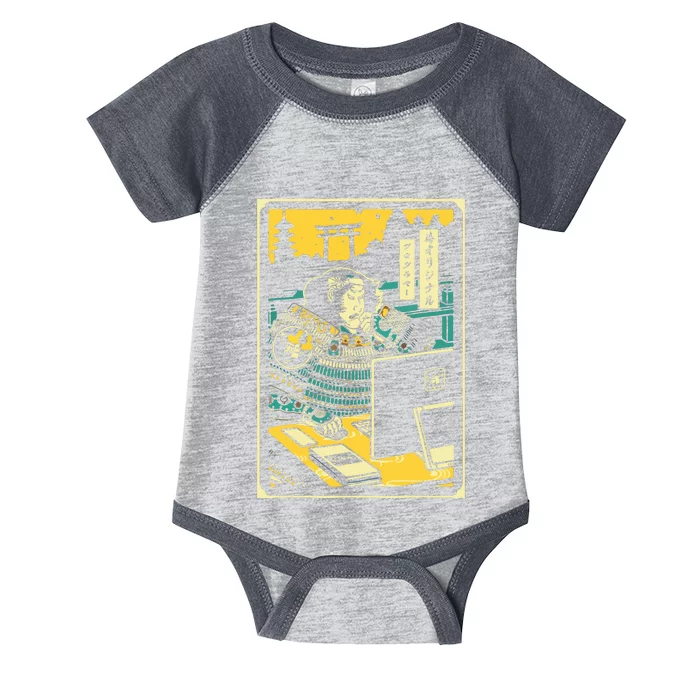 Programmer Samurai Warrior Computer Infant Baby Jersey Bodysuit