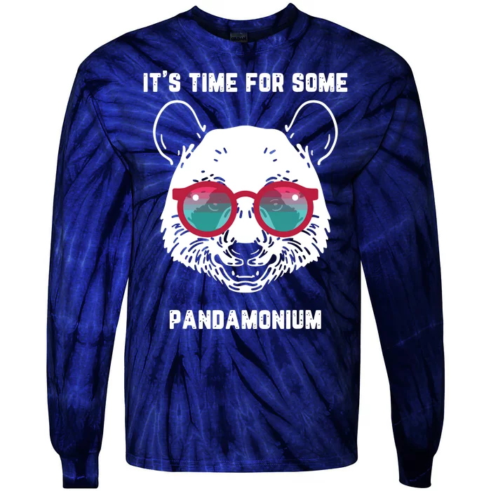 Panda Shirts, Womens Panda Shirts, Men Panda Shirts Tie-Dye Long Sleeve Shirt