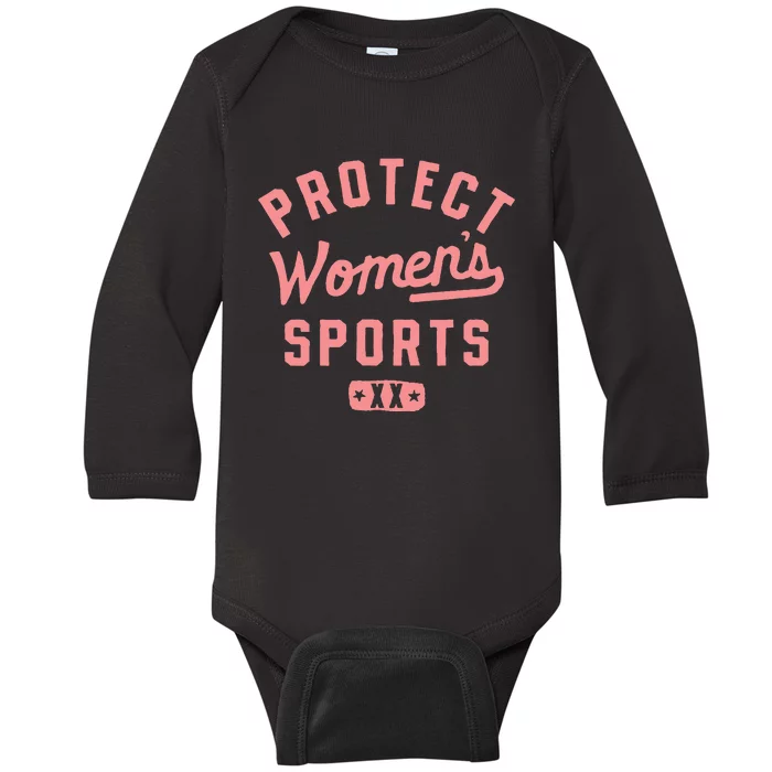 Protect Sports Xx Female Chromosomes Title Ix Baby Long Sleeve Bodysuit