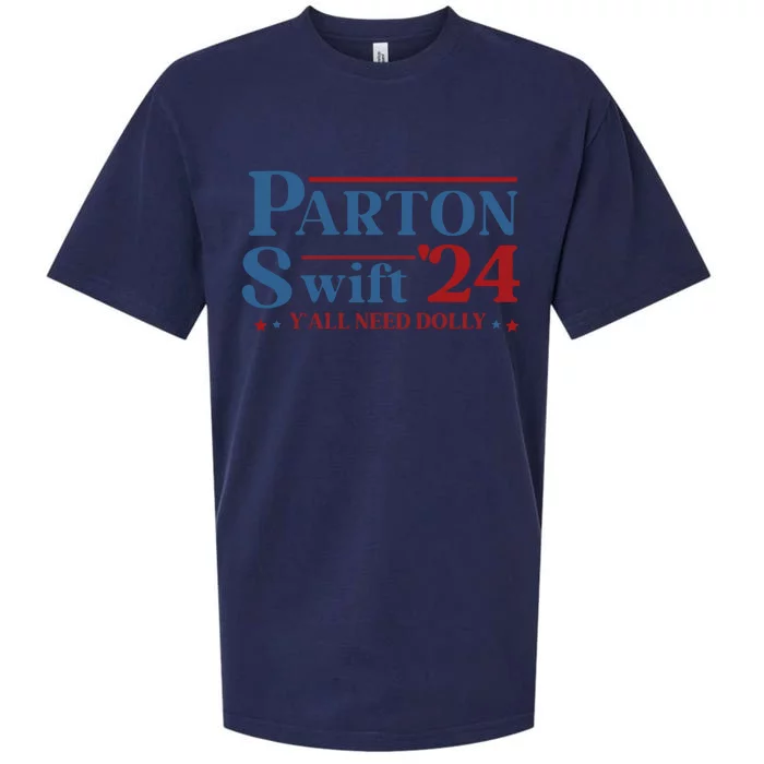 Parton Swift24 Y’All Need Dolly Sueded Cloud Jersey T-Shirt