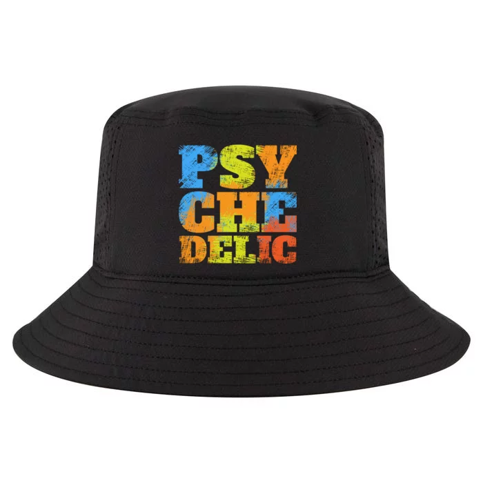 Psychedelic Cool Comfort Performance Bucket Hat