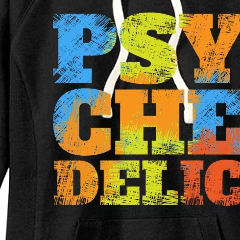 Psychedelic Women's Fleece Hoodie