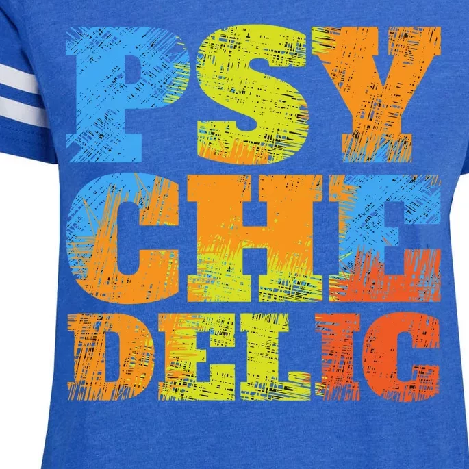 Psychedelic Enza Ladies Jersey Football T-Shirt