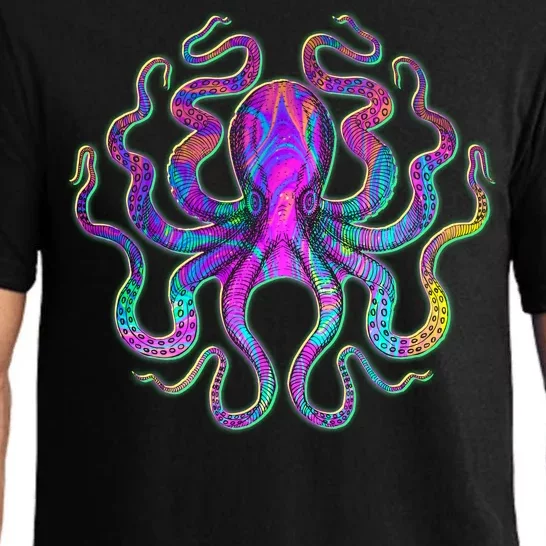 Psychedelic Octopus Pajama Set