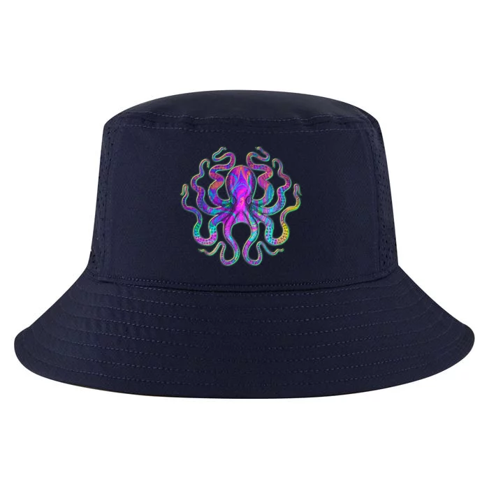 Psychedelic Octopus Cool Comfort Performance Bucket Hat