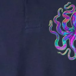 Psychedelic Octopus Softstyle Adult Sport Polo