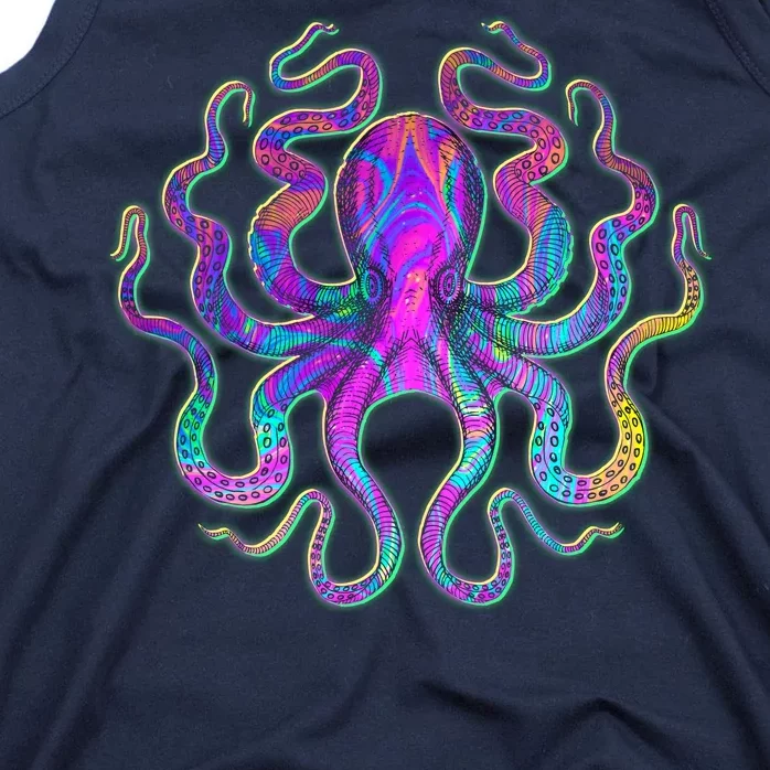 Psychedelic Octopus Tank Top