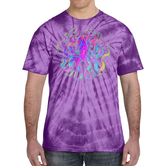 Psychedelic Octopus Tie-Dye T-Shirt