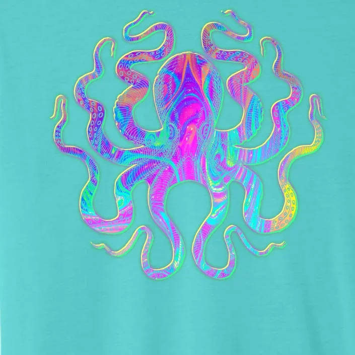 Psychedelic Octopus ChromaSoft Performance T-Shirt