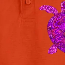 Psychedelic Turtle Dry Zone Grid Performance Polo