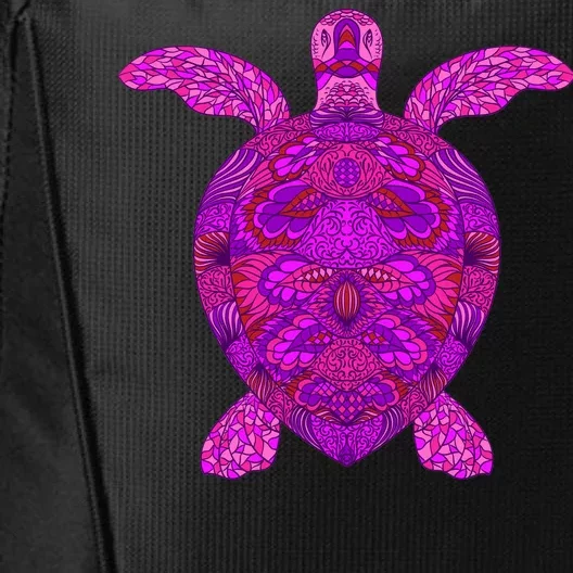 Psychedelic Turtle City Backpack