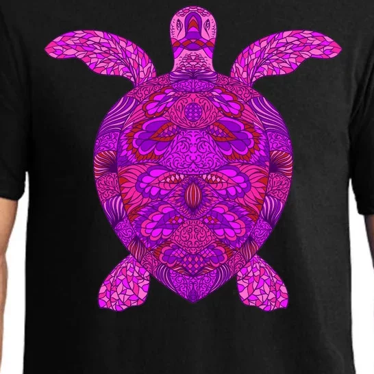 Psychedelic Turtle Pajama Set