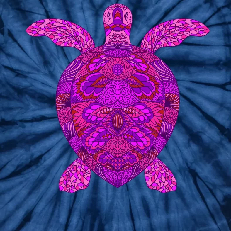 Psychedelic Turtle Tie-Dye T-Shirt