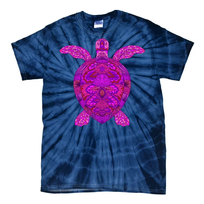 Psychedelic Turtle Tie-Dye T-Shirt