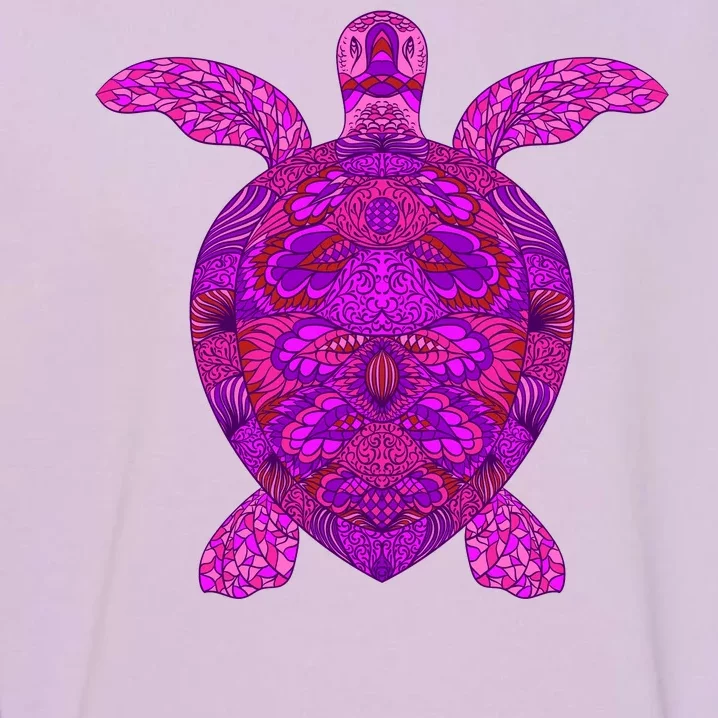 Psychedelic Turtle Garment-Dyed Sweatshirt