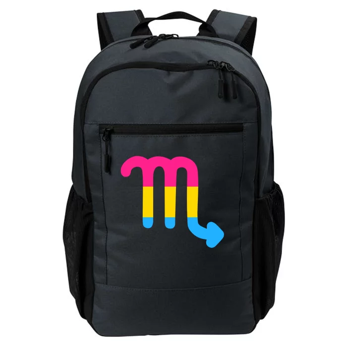 Pansexual Scorpio Zodiac Sign Pansexual Pride Flag Gift Daily Commute Backpack