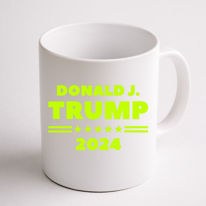 Pro Trump 2024 Green Front & Back Coffee Mug