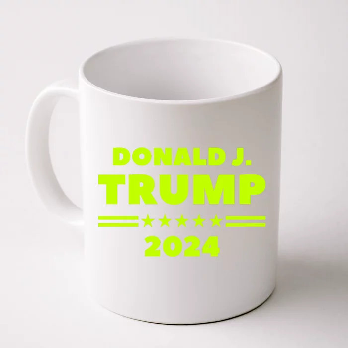 Pro Trump 2024 Green Front & Back Coffee Mug