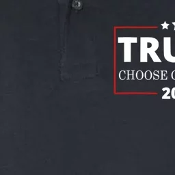 Pro Trump 2024 Campaign Trump For President Vote Greatness Softstyle Adult Sport Polo