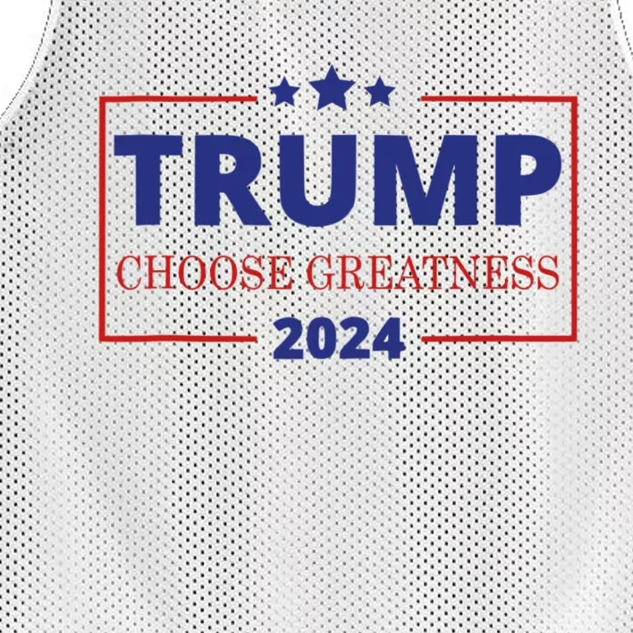 Pro Trump 2024 Campaign Trump For President Vote Greatness Mesh Reversible Basketball Jersey Tank