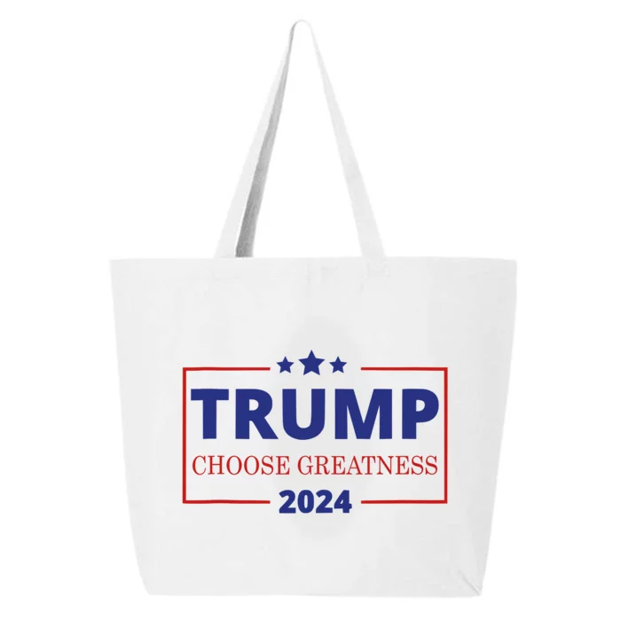 Pro Trump 2024 Campaign Trump For President Vote Greatness 25L Jumbo Tote