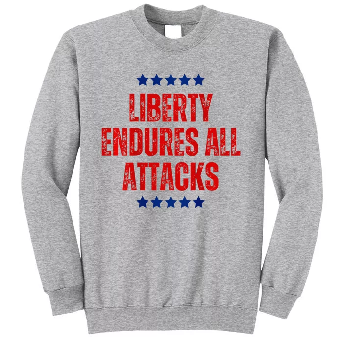 Patriotic Trump 2024 Election Campaign Supporter America Usa Tall Sweatshirt